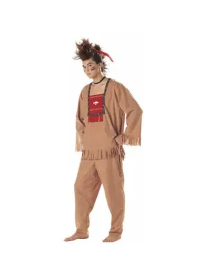 Adult Running Bull Indian Costume