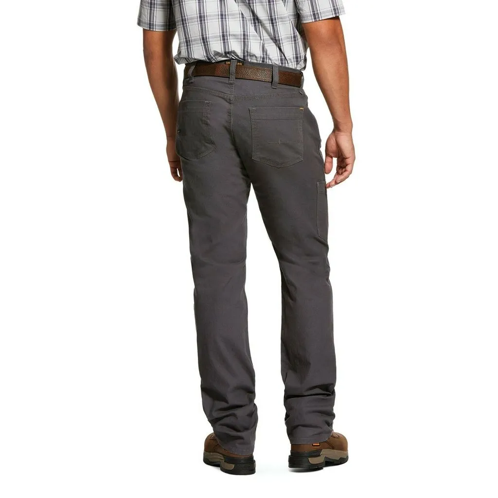 Ariat Mens Rebar M4 DuraStretch Gray Made Tough Work Pant Style 10030250u