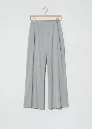 Biwa Cotton Pants — Mix Grey