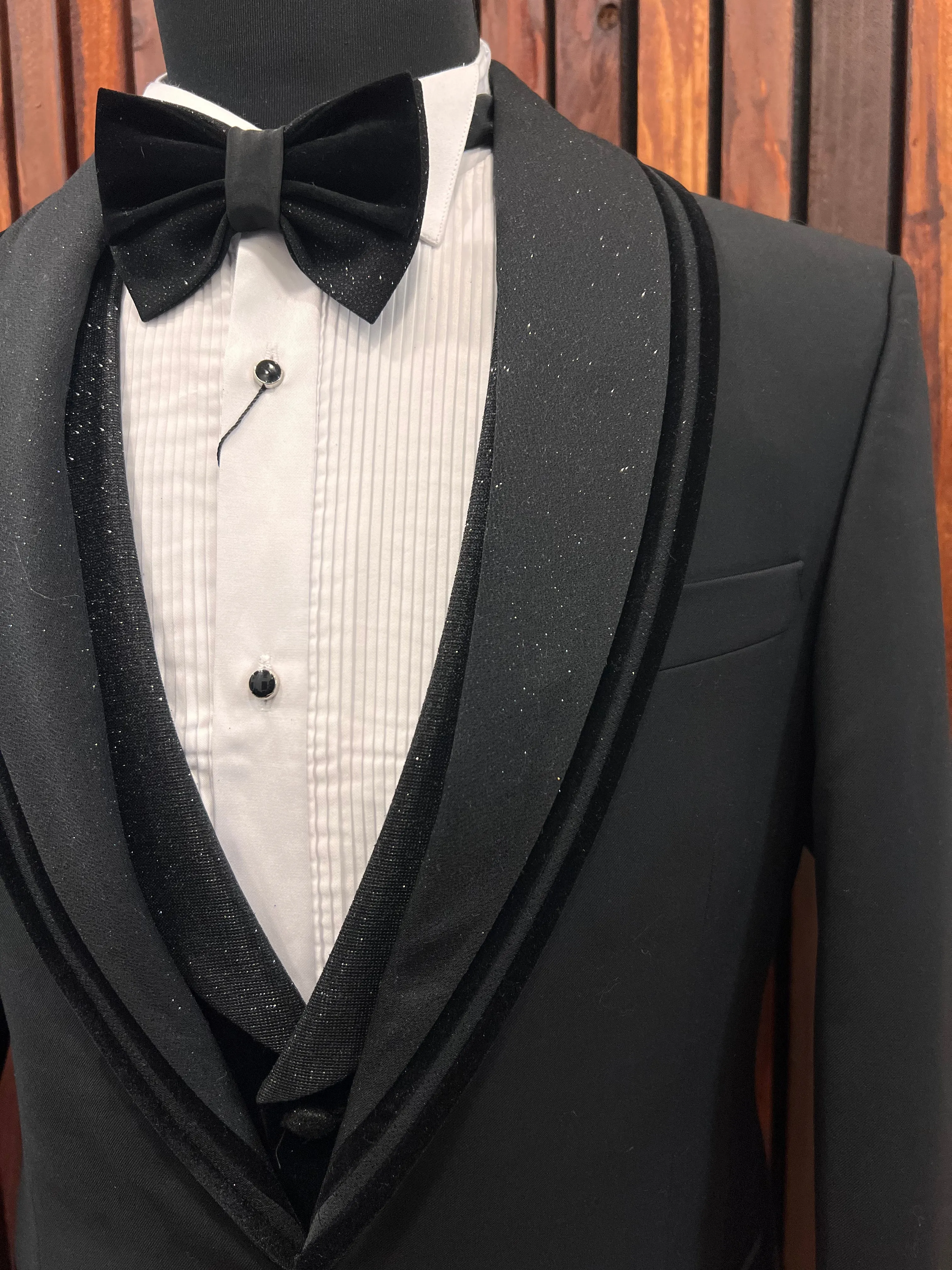 BLACK Tuxedo | Slim-Fit | All sizes Available