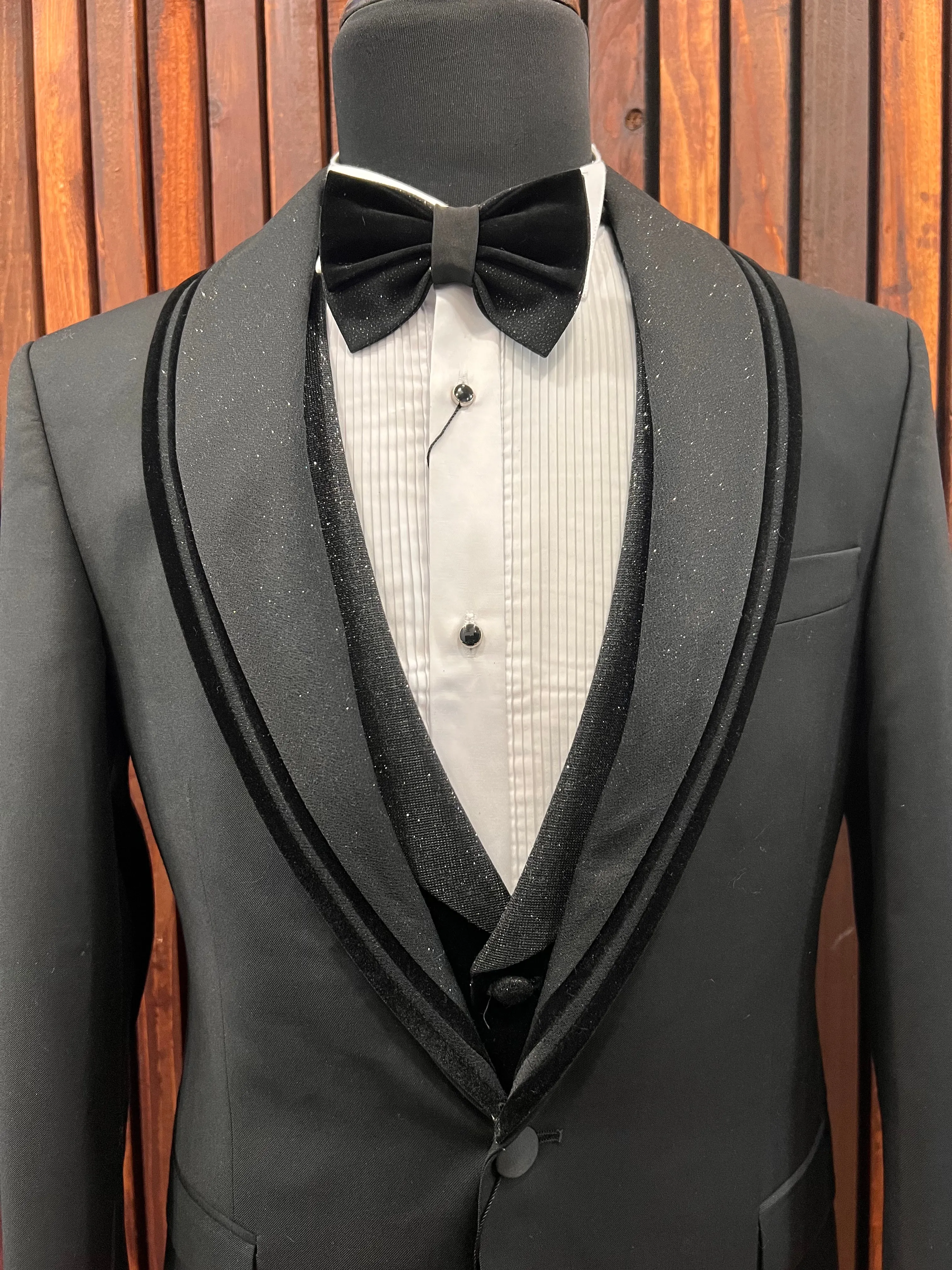 BLACK Tuxedo | Slim-Fit | All sizes Available