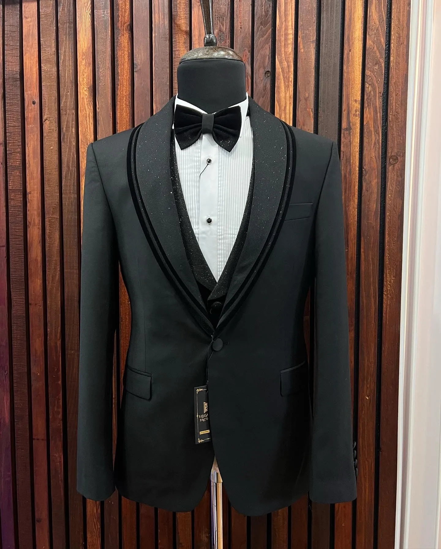 BLACK Tuxedo | Slim-Fit | All sizes Available