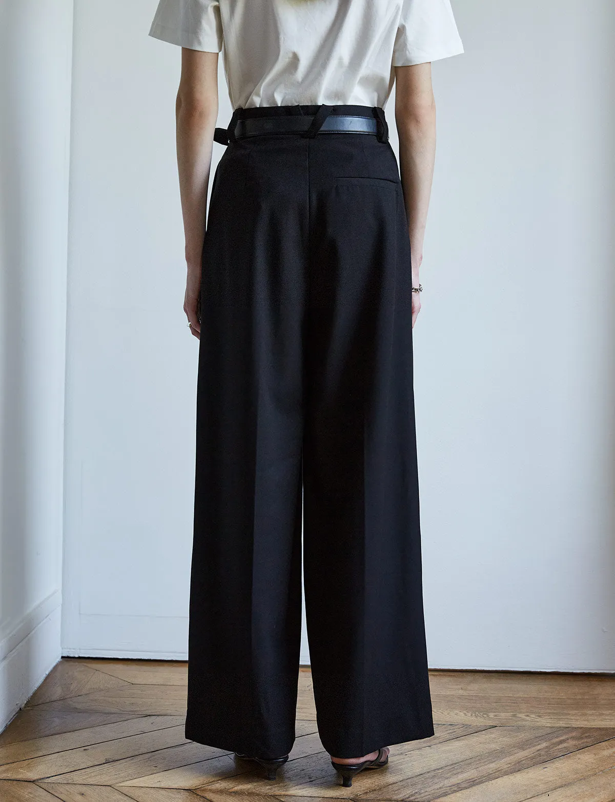 Black Wide Leg Pants