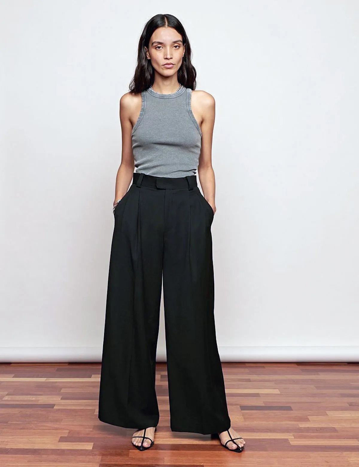 Black Wide Leg Pants