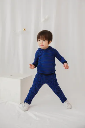 Blue Bengdi Hoodie & Pants Set