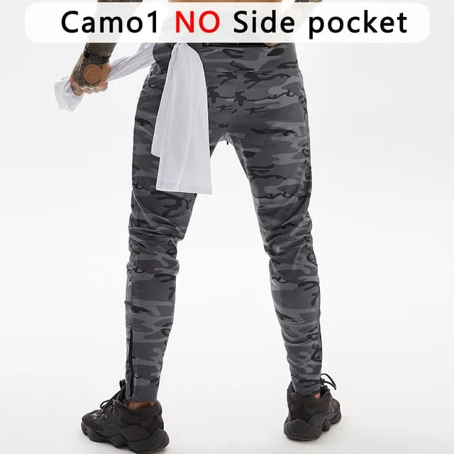 Camo Sport Pants Men Fitness Men Joggers Running Workout Training Pants Sportwear Trousers Male Gym Cargo Pants Men Sweatpants