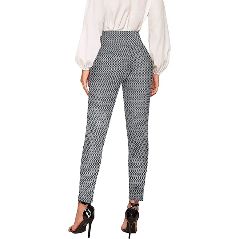 Classic Pull-On Skinny Regular Fit Leggings With Print For Women