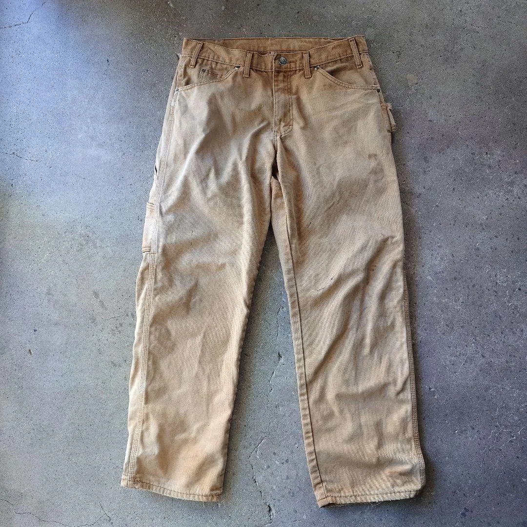 Dickies workpants ディッキーズ　ワークパンツ　ダメージ　ボロ　W32