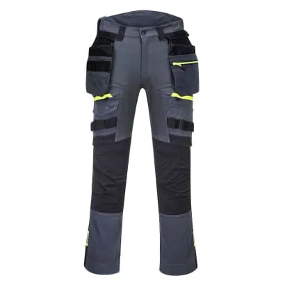 DX4 Fashion Fit Stetch Work Trousers detachable-holster-pockets- Portwest DX440