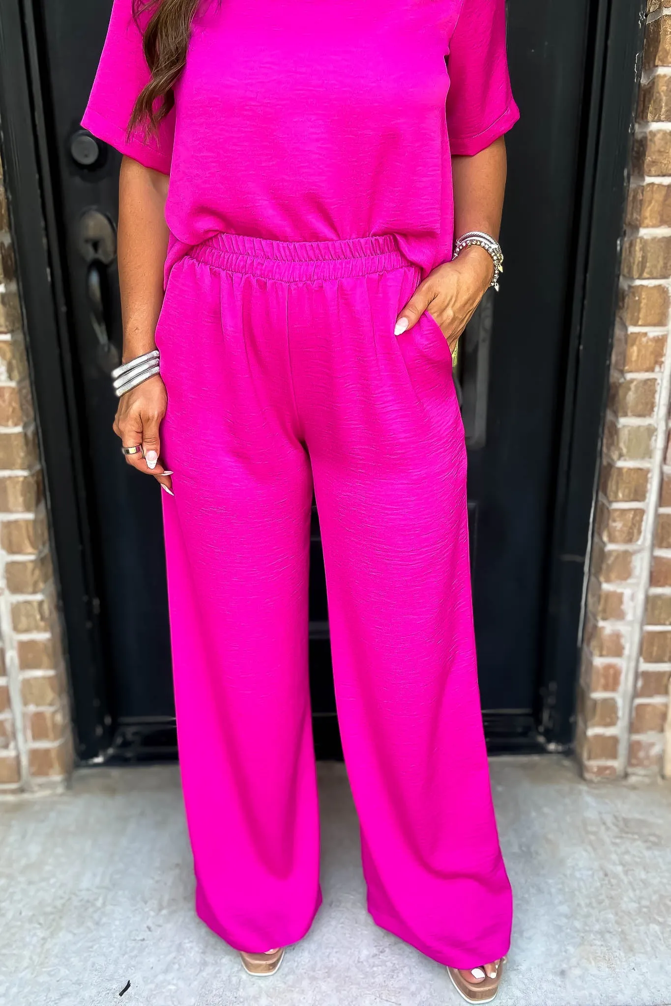 Fall In Love Magenta Pants