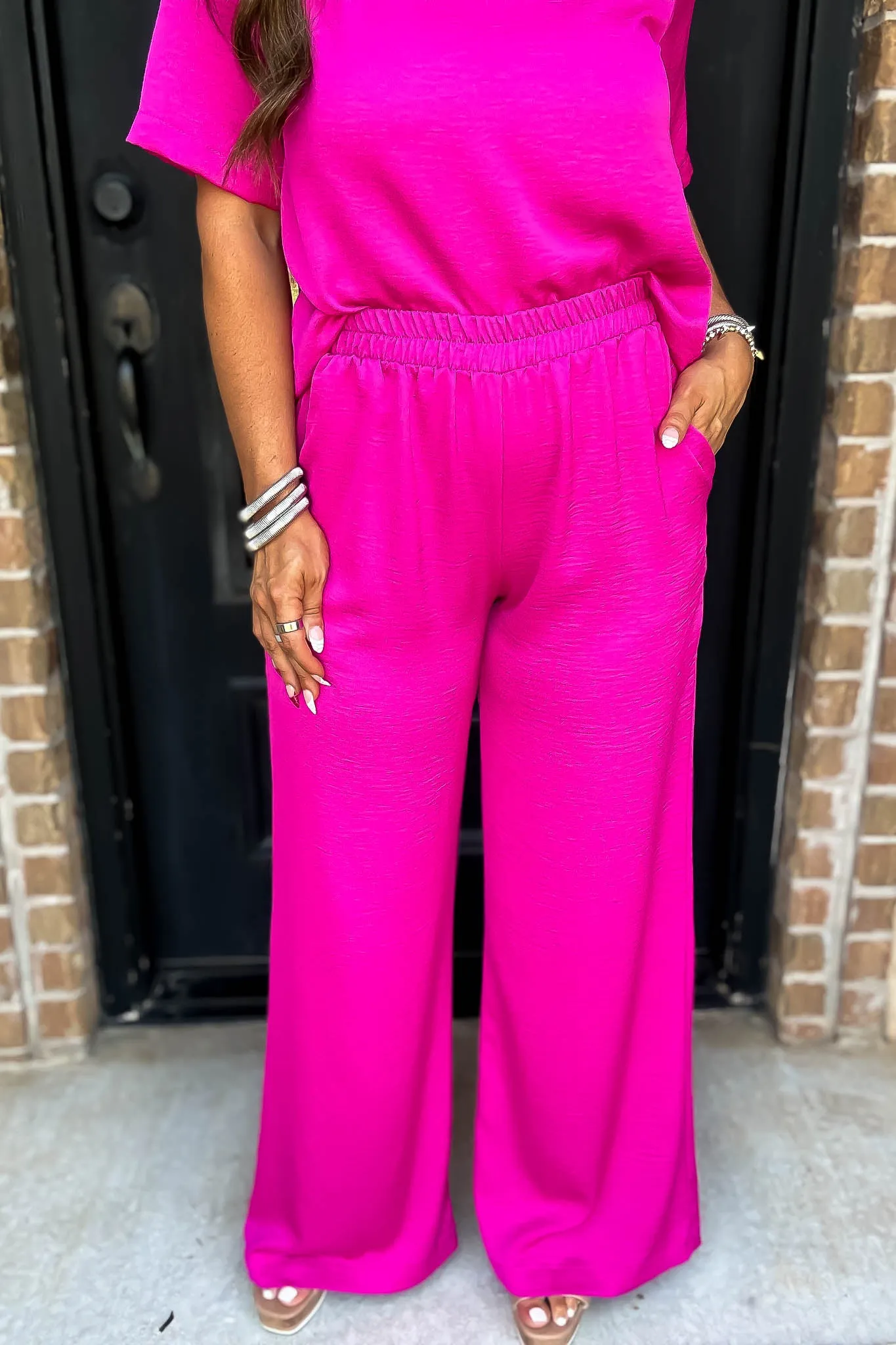 Fall In Love Magenta Pants