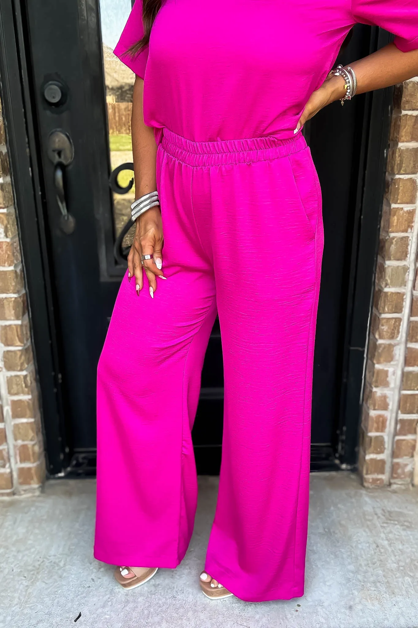 Fall In Love Magenta Pants