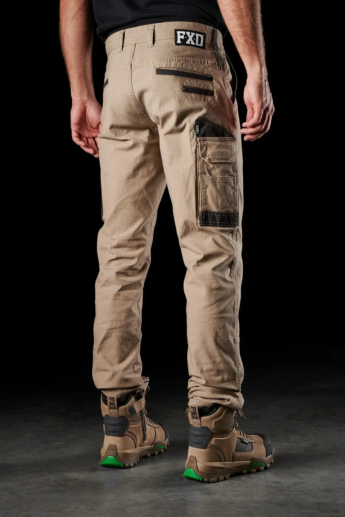 FXD Workwear  WP.3 - STRETCH WORK PANTS - KHAKI