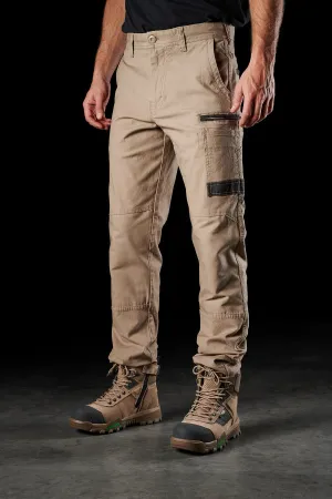 FXD Workwear  WP.3 - STRETCH WORK PANTS - KHAKI