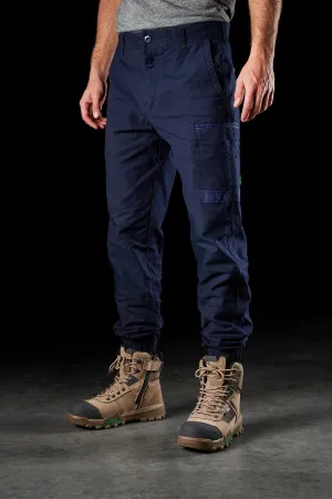 FXD Workwear  WP.4 - CUFFED STRETCH WORK PANTS - NAVY