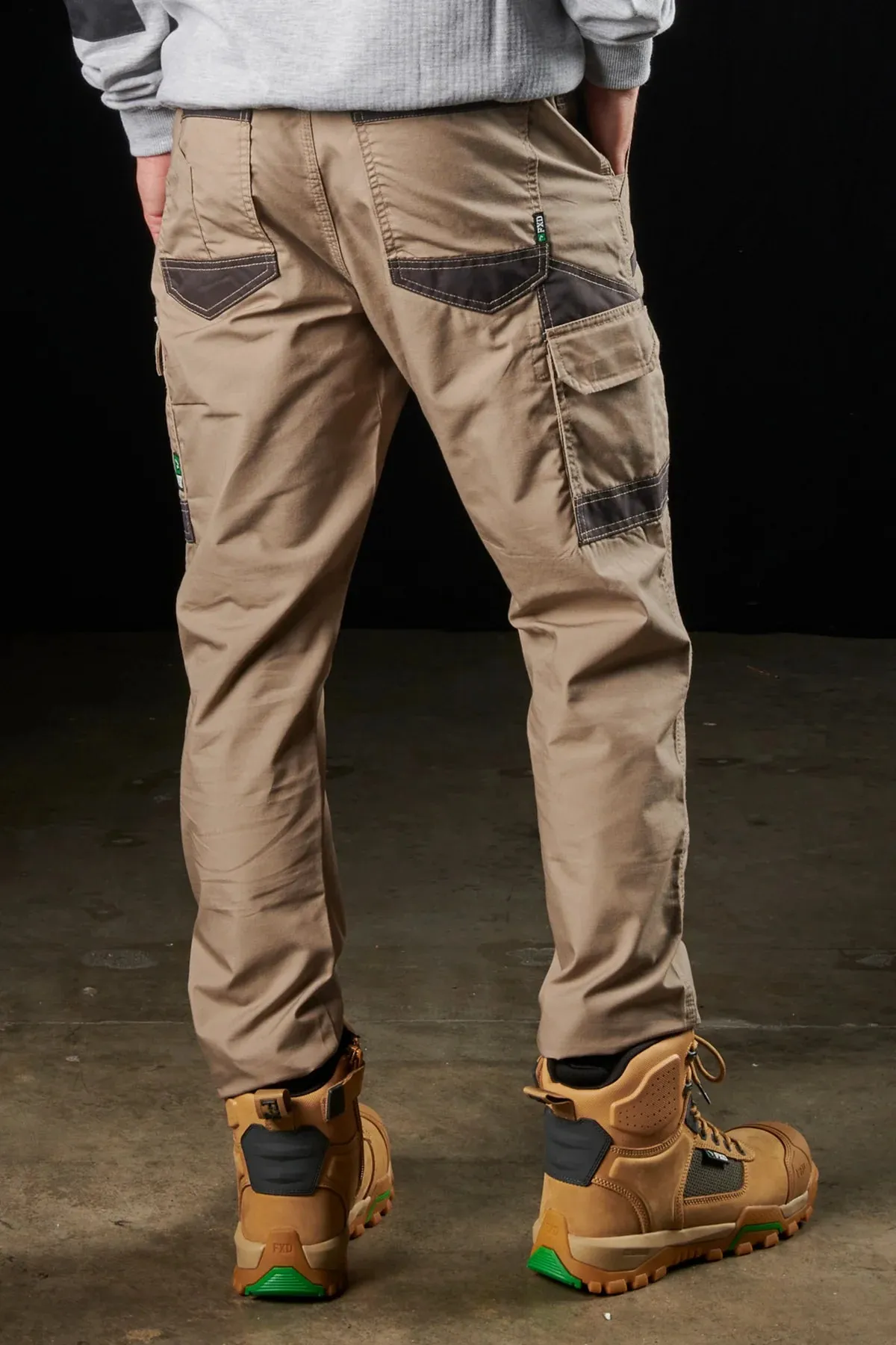 FXD Workwear  WP.5 - STRETCH WORK PANTS - KHAKI