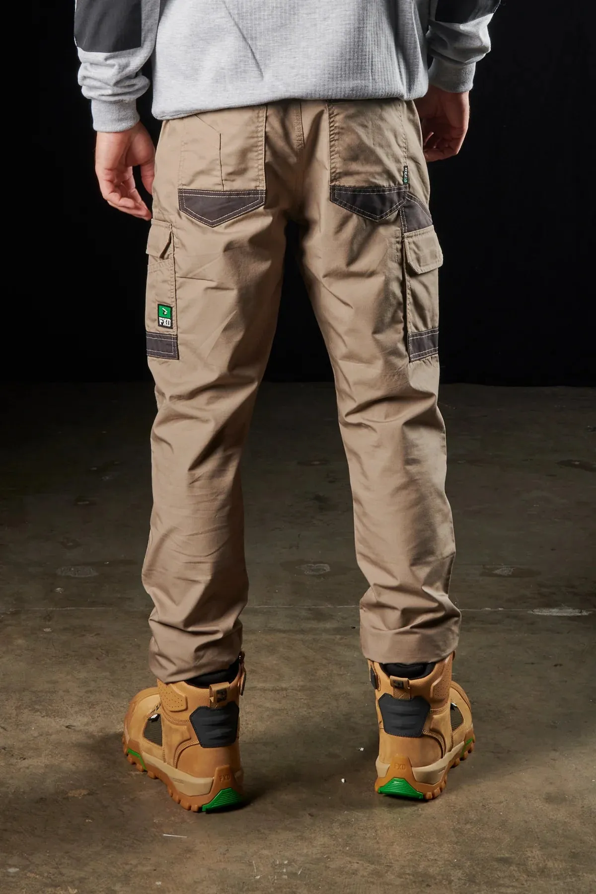 FXD Workwear  WP.5 - STRETCH WORK PANTS - KHAKI