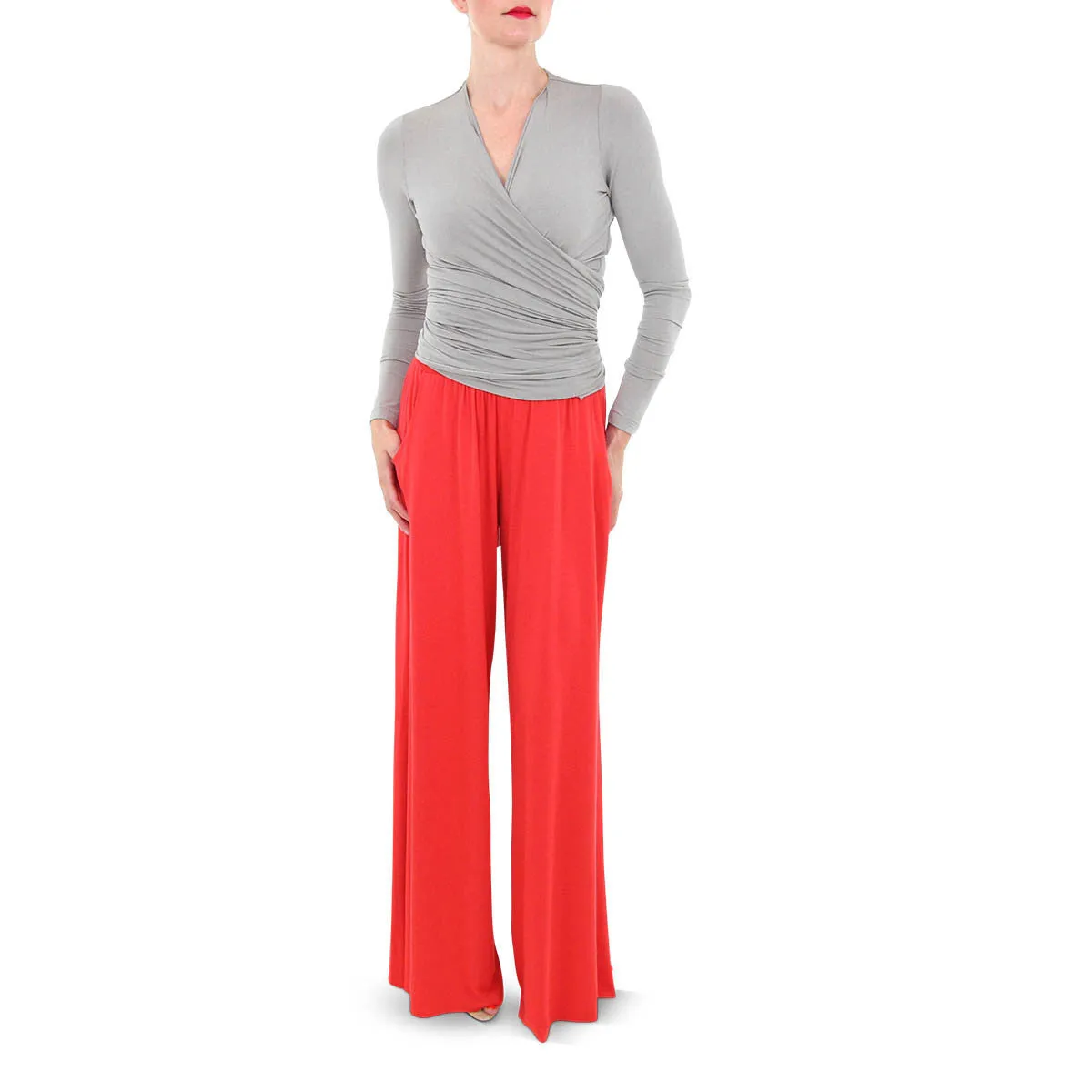 Grady Elastic Waist Wide Leg Pants