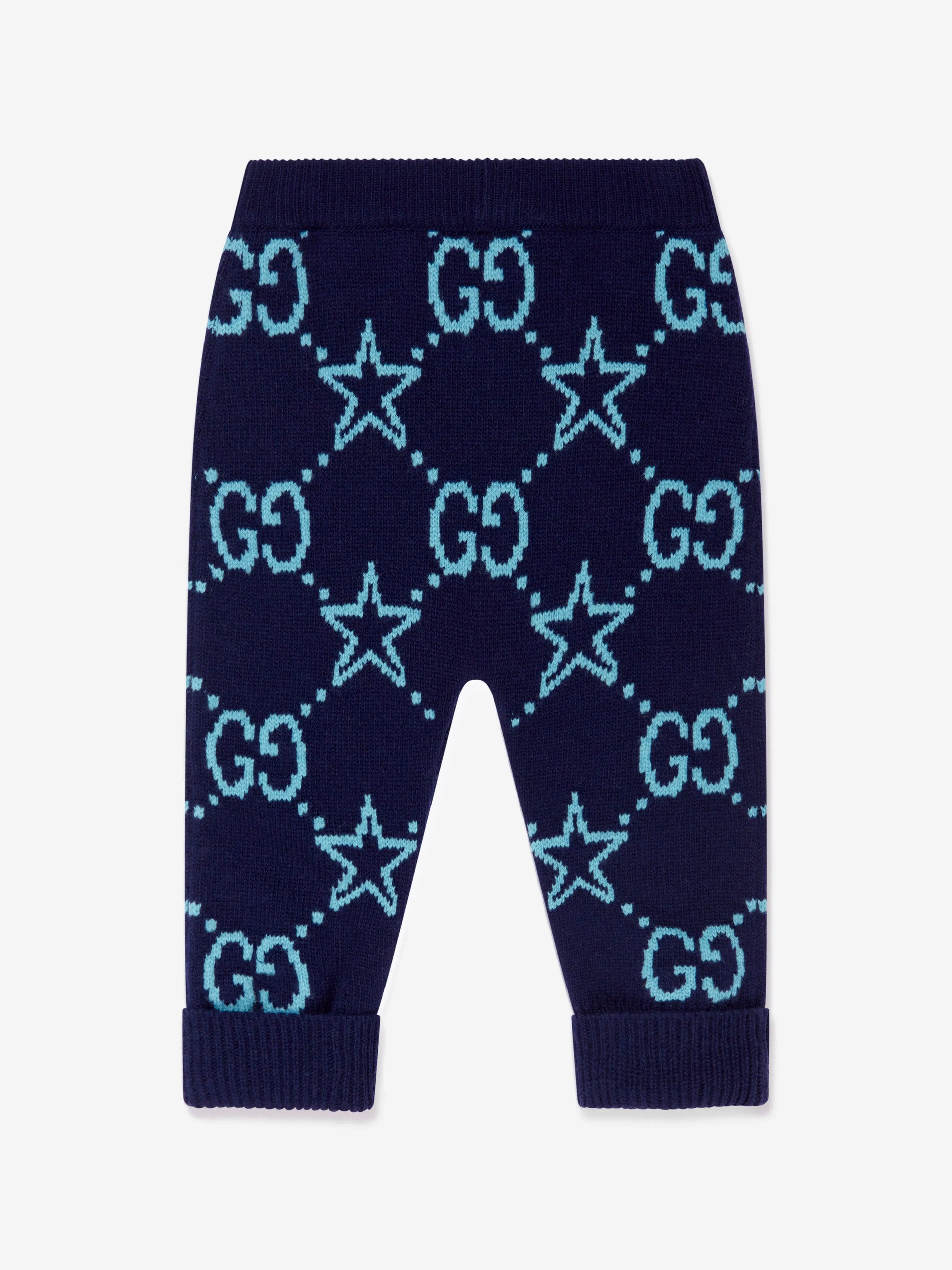 Gucci Baby Boys Wool Intarsia Pants