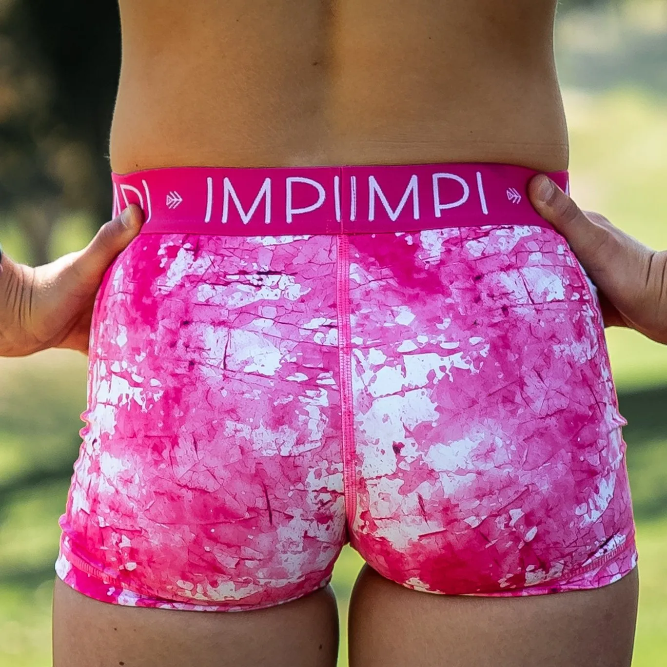 IMPI Elastic Running Shorts - Jaded Pink