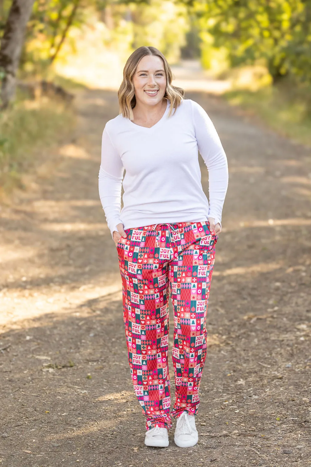 IN STOCK Joyful Holiday Lounge Pants