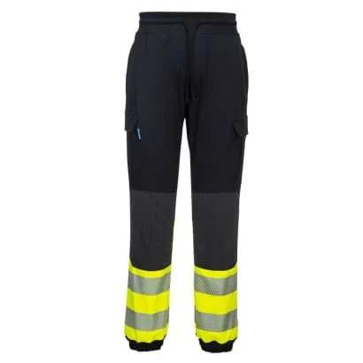 KX3 Hi Vis Flexi Slim Fit Stretch Work Trouser Joggers/jogging bottoms Portwest KX341