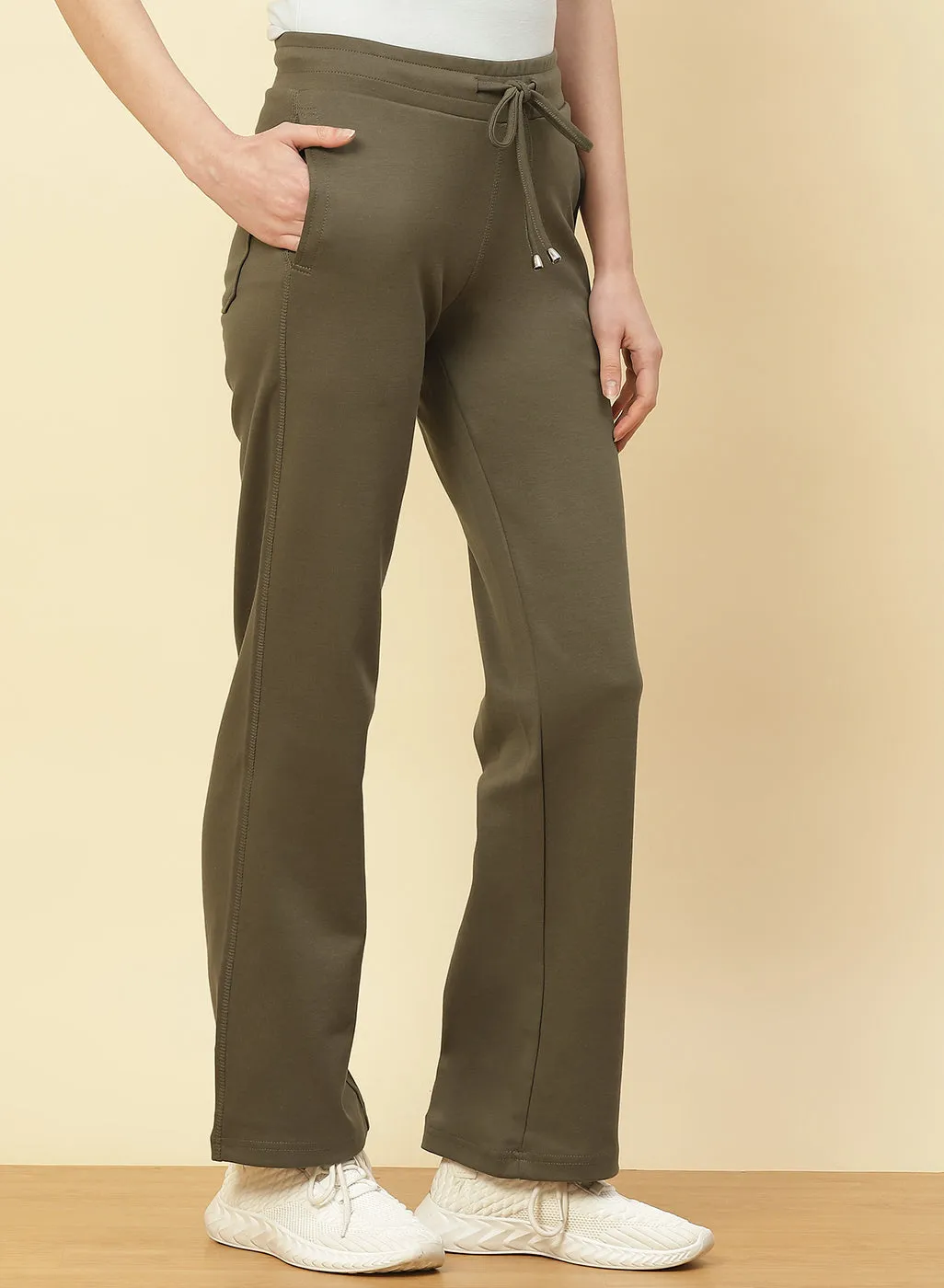 Martini Olive Drawstring Pants