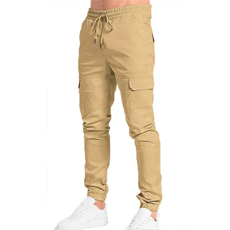 Men's Casual Slim Trousers 01162053YM