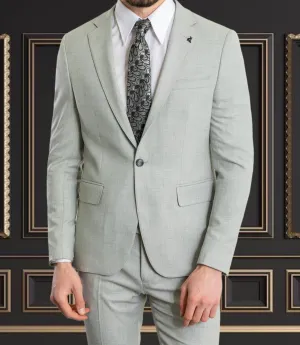 Men's Light Grey 3-Piece Suit | Elegant Formal Wear in Hayward, CA