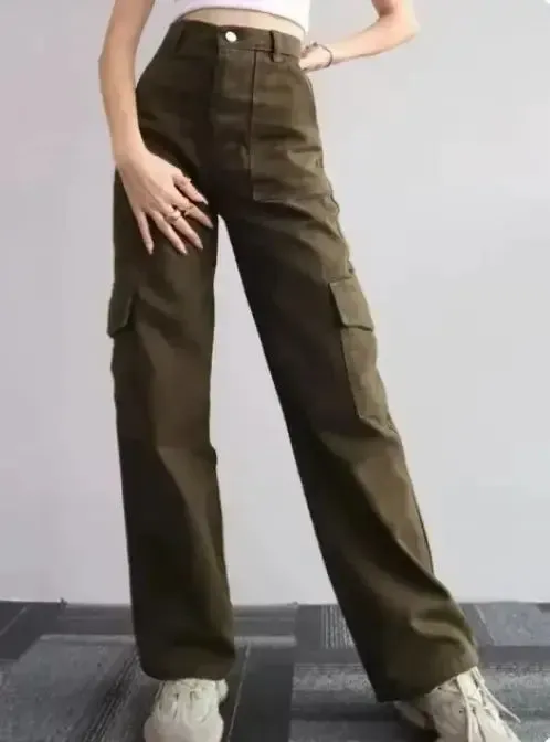 Retro Y2K Tech wear retro Cargo Pants