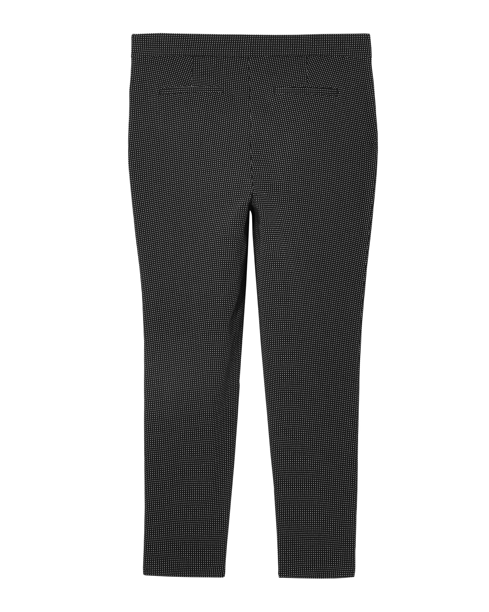 Seville Textured Pant | Black / White