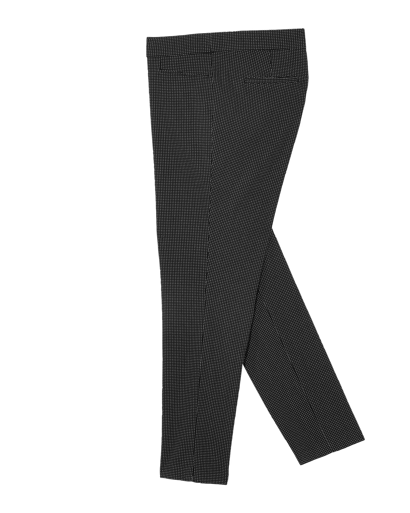 Seville Textured Pant | Black / White