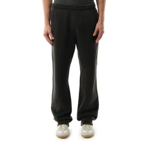 Straight-Leg Sweatpants in Washed Black