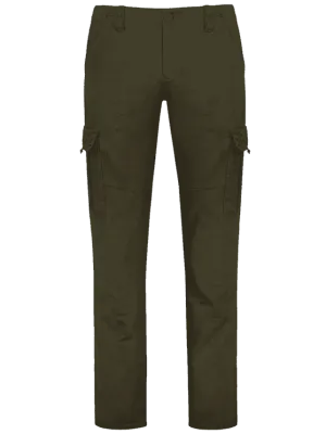 Trendy Flap Pockets Zip Fly Straight Cargo Pants